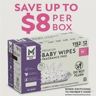 Member s Mark Baby Wipes Fragrance Free 1152 Count  12 Packs  Sensitive