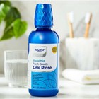 Equate Fresh Breath Oral Rinse Alcohol Free Mouthwash Glacial Mint Flavor 16 Oz