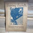 Vtg Sewing Book Sewing Secrets 1934 The Spool Cotton Co