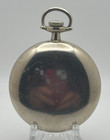 Elgin 15 Jewel Size 18 Open Face Base Metal Pocket Watch Runs
