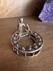 Vintage Indian Dhokra Brass Tribal Musician Gong Folk Art Sculpture