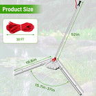 Lake Weed Cutter aquatic Pond Plant Cutting Tool With Adjustable Cutting Angles 