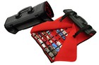 Knife Carrying Case Roll 50 Small Knife Collector Pocket Folding Blades - Black
