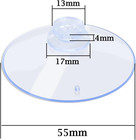 20 Packs Suction Cups 2 2 Inch Clear Sucker Pads Without Hook For Glass Home Org