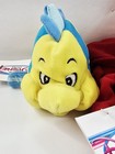 Disney Store The Little Mermaid Bean Bag  Plush Characters Lot Of 5 New Nwt 