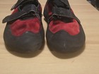 La Sportiva Mens Size 5 Womens Size 6 Red Black Rock Climbing Shoes