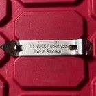 Lucky Lager Beer Bottle Can Opener Its Lucky When You Live In America Vtg 1950s