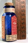 1890s Warner Cobalt Poison Bottle Red Andrews Drug Store Worcester Mass 3 5  Usa