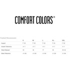 Comfort Colors 1468cc Unisex 100  Ring Spun Us Cotton Lightweight Sweat Short