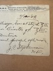 Antique Prescriptions Pharmacy J C Stephenson M D  1909 Indianapolis