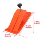 Tractor Bucket Ski Edge Protector W  Lock Nuts For Leaf Removal Spreading Gravel