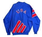 Vintage Adidas Usa National Team Soccer Training Wear Pullover Size Large