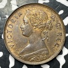 1876-h Newfoundland Large Cent Lot jm8475 High Grade  Beautiful 