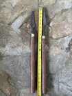 2 Antique vintage Wood   Metal African Tribal Hunting Spears  Look  22 Inches