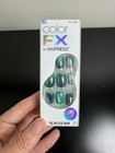 Kiss Impress Color Fx Self-adhesive Press-on Nails Shiny- Two Sets   Tabs