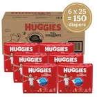 Huggies Size 4 Diapers Little Snugglers Baby Diapers Size 4 22-37 Lbs 150 Count