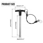 T Handle Quick Release Pin 5 16 Inch Diameter304 Stainless Steel Ball Locking   