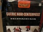 Spirit Halloween Gothic Noir Skull Red Table Centerpiece 30 Inches Brand New