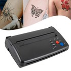 Premium Black Wireless Thermal Transfer Tattoo Stencil Printer Fits A4 Papers