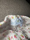 First Moments Vtg Girls Diaper Cover Floral 6 9 Months 100  Cotton 