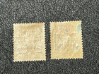 French Madagascar 1895 Group Overprints  14-15 Mint H Thin 1c132
