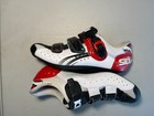 Sidi Carbon 5 Fit  Size  42 Eu   9 Us Road Shoe -white  3-bolt For Look  Shimano