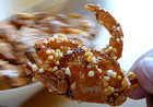 Japanese Mini Crab With Fish Egg Snack Okabe Kanikko Senbei 65g  2 3oz 