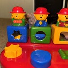 Vintage Rare Tolo Pop Up Teddy Bears Shapes Mirrors Baby Einstein Toy