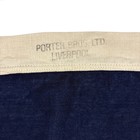 Large Vintage Sewn Nautical Maritime Signal Flag Boat Ship Art Cloth P Papa