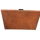 Vtg Wooden Printers Drawer Letterpress Trinket Tray Typeset Shadowbox Lg 27   