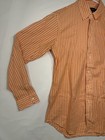 Polo Ralph Lauren Men S Orange Plaid Slim Fit Stretch Oxford Ls Shirt Nwot