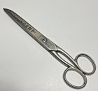 Antique German Roki Solingen  8 Sewing Steel Scissors Solingen Ad Blades
