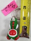 Official Nintendo Mario Party Keychain Figure 1998 Yoshi Vintage Key Chain