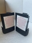 Motorola Pair Of Pmnn4485a Impres 2 Batteries  7 6v Lithium