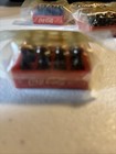Vintage 1  Mini Coke Bottles 12 Pk Trays Sealed In Plastic Lot Of 6
