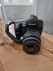   sony A550 Digital Camera With 28-90mm Sigma Macro F3 5-5 6  Af Lens  parts 
