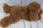 Fao Schwarz Plush Doodle Goldendoodle Brown Puppy Dog Floppy 14 