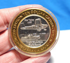 Las Vegas Mccarran Intl Airport 10  Las Vegas Gaming Token  999 Fine Silver 1