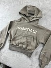 Fear Of God Essentials Hoodie Size 4-5 Kids Grey Brown