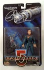 1x  Rj0228  Double Autographed  Babylon 5  Susan Ivanova  Wb Toy  20030  1997 Ne