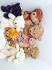 Vintage Russ Teddy Bear Plush  Gund Plush  Dan Dee Plush- Lot Of 9- Read