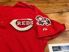 2003 Cincinnati Reds Gulf Coast Josh Coffey Game Used Worn Jersey Size 44 Loa