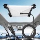 Starlink Mini With Car Charger Cable Mount - Adjustable Suction - Starlink Mini