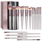 Bs-mall Makeup Brush Set 18 Pcs Premium Synthetic Foundation Powder Concealers