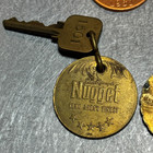 Vintage Nugget Casino Hotel Room Keys And Fobs   Other Tokens - Reno  Nevada