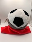 Fao Schwarz Heroes Of The Game Soccer Superhero Plush Small White Black New
