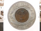1901-p Indian Head Cent Penny Encased Buffalo  N y  Pan American Expo    Sp4309