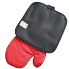 Disney Mickey Mouse Oversized Oven Mitt   Pot Holder Set Red Black Retro Gift 79