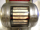 Vintage 1940s Packard Manf Corp Chrome Wallbox Jukebox Wall Box With Key