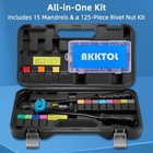 Akktol Rivet Nut Tool  16  Rivnut Tool Kit With 16  